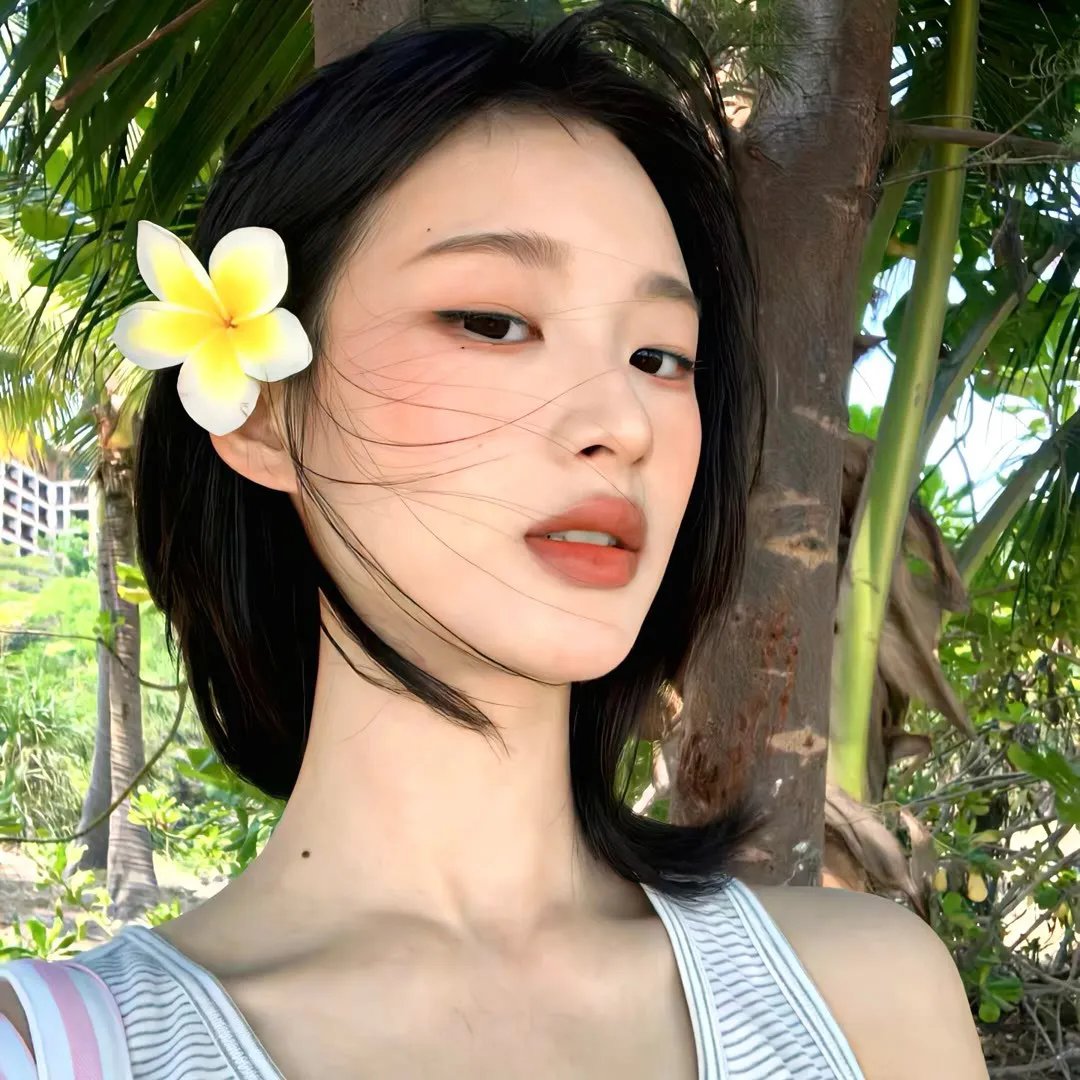 小鬼头上的女人